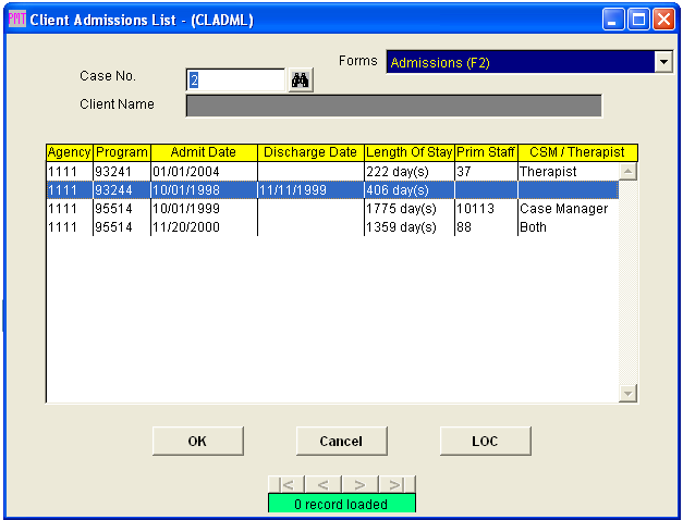 Client Tracking and Billing